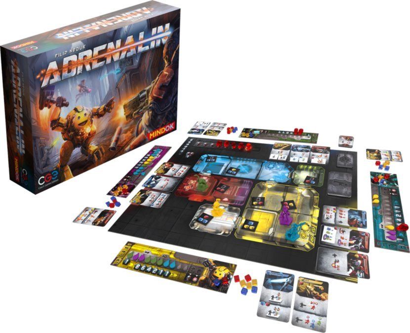 Společenská hra Adrenalin, MINDOK - obrázek 1