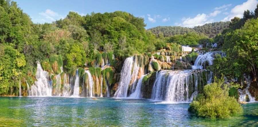 CASTORLAND Puzzle Vodopády, Národní park Krka 4000 dílků - obrázek 1