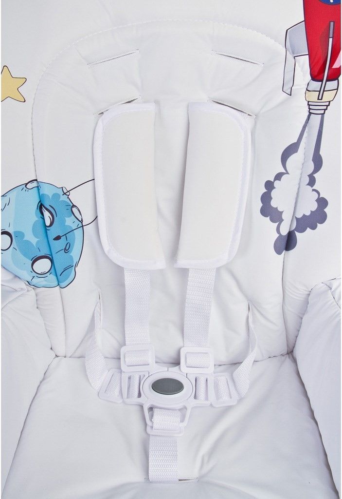 Jídelní židlička CARETERO Luna grey - obrázek 8