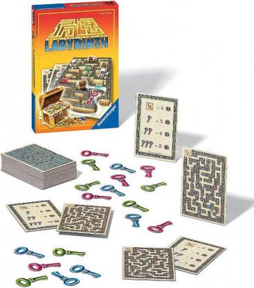 Společenská hra Labyrint: Honba za pokladem, RAVENSBURGER - obrázek 1