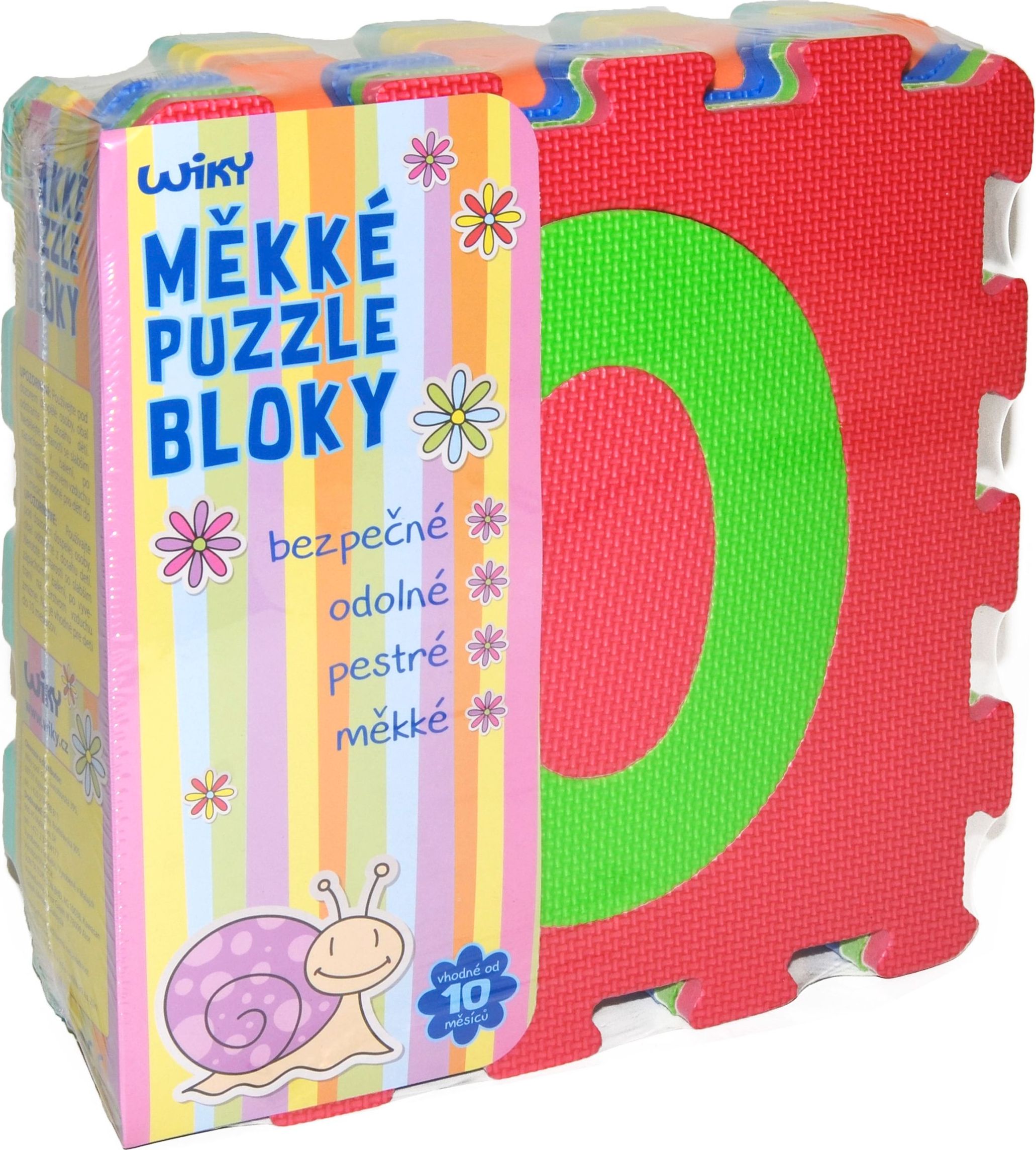 Pěnové puzzle Číslice 30x30cm - obrázek 3