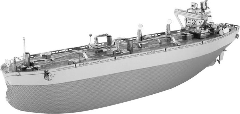 METAL EARTH 3D puzzle Ropná plošina a tanker (deluxe set) - obrázek 4