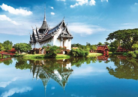 TREFL Puzzle Palác Sanphet Prasat, Thajsko 1000 dílků - obrázek 1