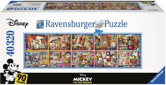 RAVENSBURGER Puzzle Mickey Mouse během let 40320 dílků - obrázek 1