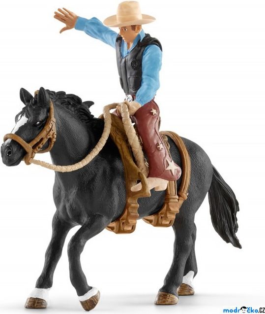 Schleich - Kůň s jezdcem, Kovboj na koni - obrázek 1
