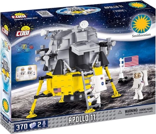 Cobi 21079 SMITHSONIAN APOLLO 11 (50.VYROCI) 370 k, 2 F - obrázek 1