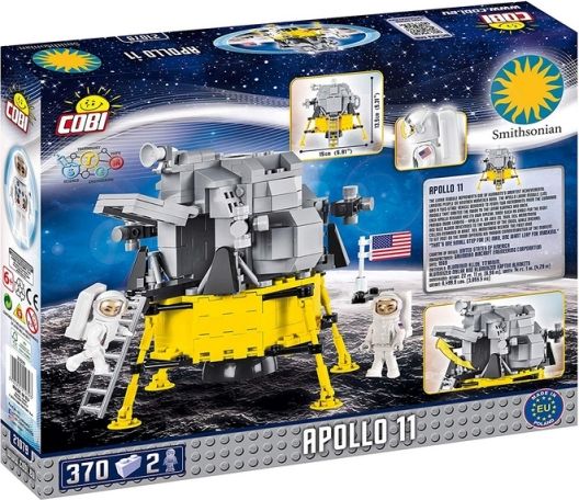 Cobi 21079 SMITHSONIAN APOLLO 11 (50.VYROCI) 370 k, 2 F - obrázek 3