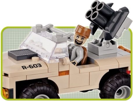 Cobi 2199 Small Army Vojenské vozidlo 100 k, 1 f - obrázek 4