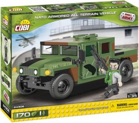 Cobi 24306 NATO terénní vozidlo zelené, 1:35, 170 k, 1 f - obrázek 1