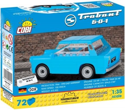 Cobi 24539 YTC Trabant 601 1:35, 72k - obrázek 2
