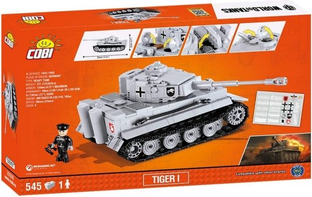 Cobi 3000B WOT TIGER I 545 K, 1 F - obrázek 2