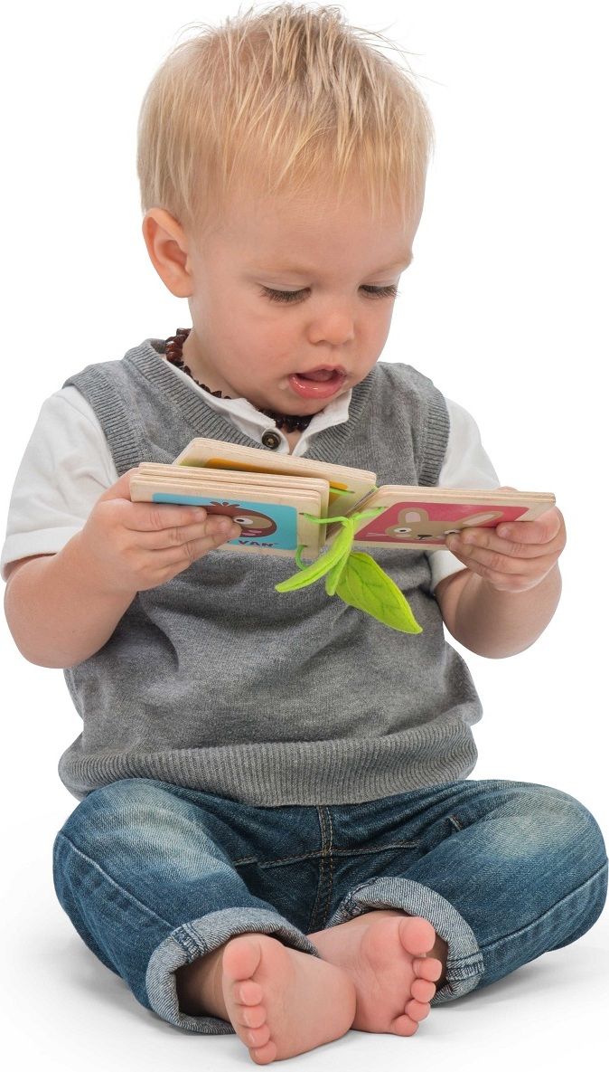 Le Toy Van Petilou dřevěná knížka se zvířátky - obrázek 2