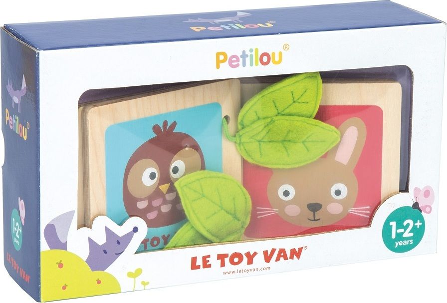Le Toy Van Petilou dřevěná knížka se zvířátky - obrázek 3