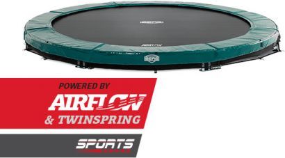 PROFI BERG InGround Elite GREEN 430 cm + DOPRAVA ZDARMA - obrázek 1