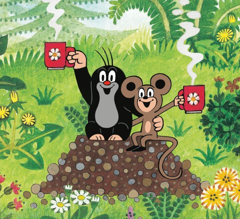 DINO Puzzle Krtek a myška 60 dílků - obrázek 1