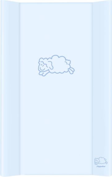 Puppolina Přebalovací podložka pevná ovečka 80x50 Modrá - obrázek 1