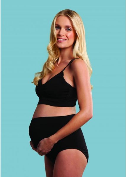 Carriwell Kalhotky těhotenské podpůrné černé L - obrázek 1