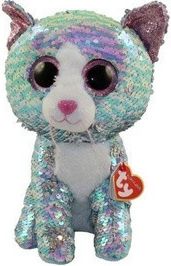 Beanie Boos Flippables Whimsy modrá kočka 24 cm - obrázek 1