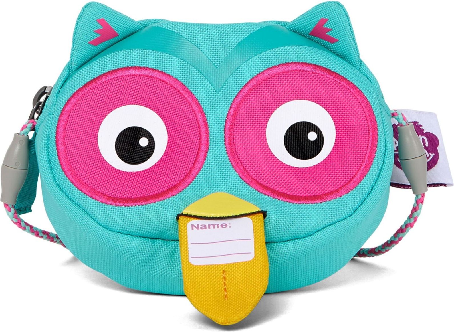 Affenzahn Wallet - Olivia Owl - turquoise uni - obrázek 2