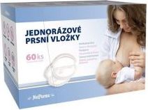 Medpharma Prsní vložky jednorázové 60 ks - obrázek 1