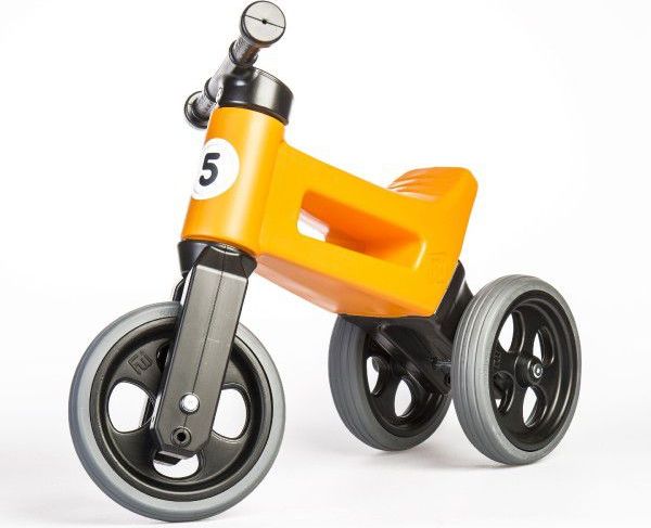 Teddies FUNNY WHEELS NEW SPORT 2v1 oranžové 28/31cm - obrázek 2