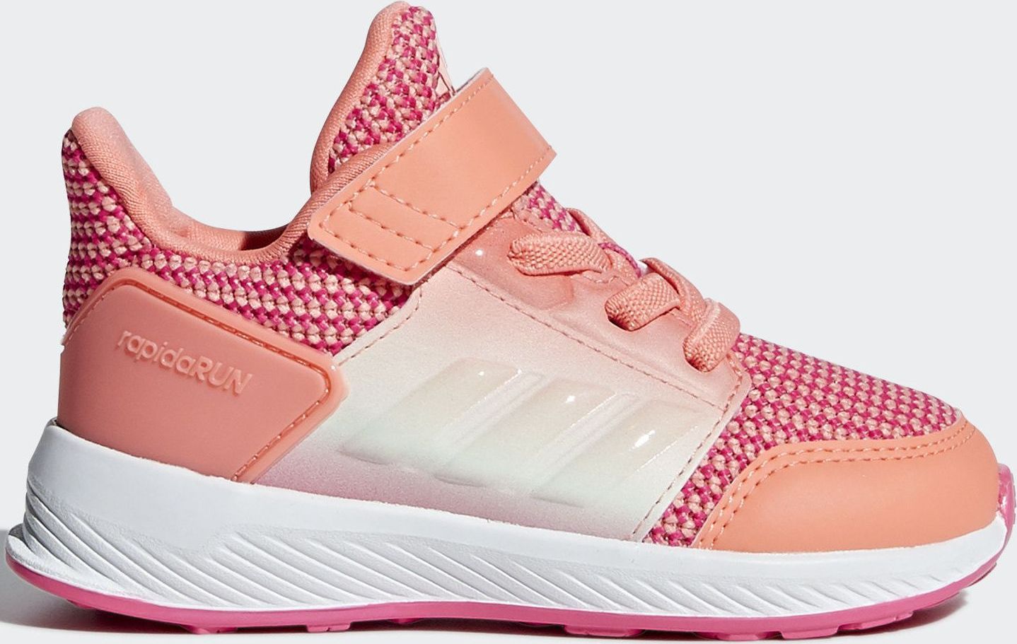 Adidas RapidaRun EL I - chalk coral/ftwr white/real pink 22 - obrázek 1