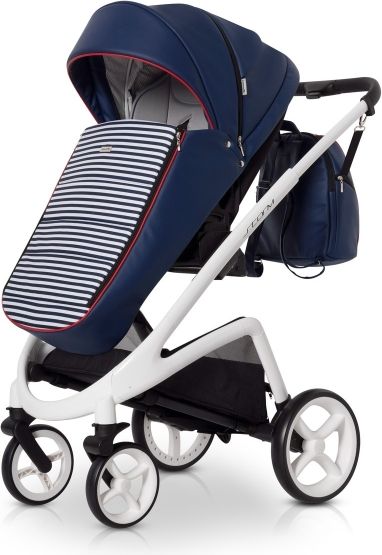 EXPANDER Kočárek Storm 2018 Expander, 2v1 - navy - obrázek 3
