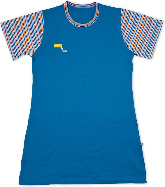 Noční košile KEY RAINBOW modrá Velikost: 140 - obrázek 1