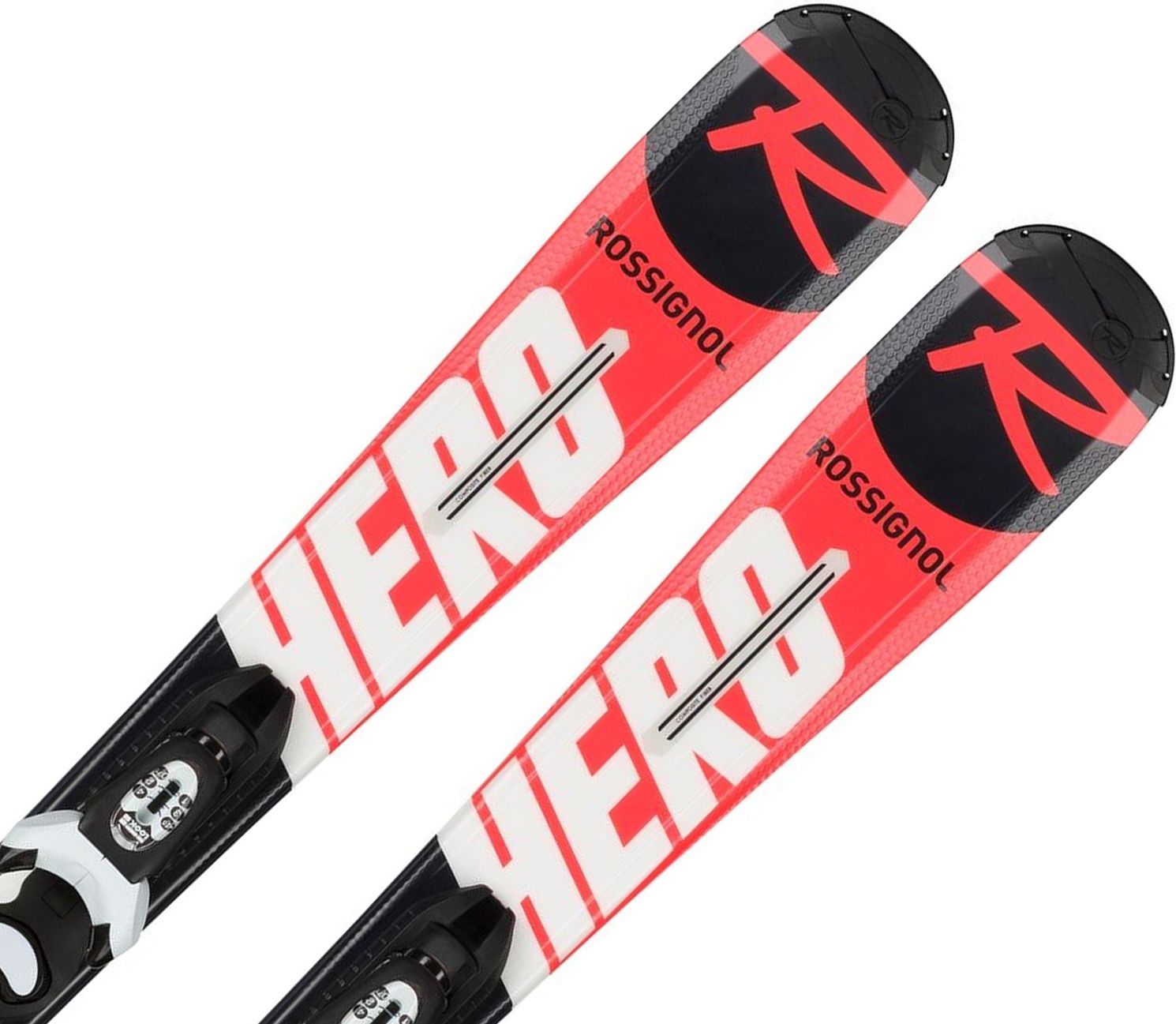 Rossignol Hero Jr 100-130 Kid-X  + vázání Kid-X 4 B76 Bk/Wht 110 - obrázek 1