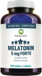 Pharma Activ Melatonin 5 mg FORTE 100 tablet - obrázek 1