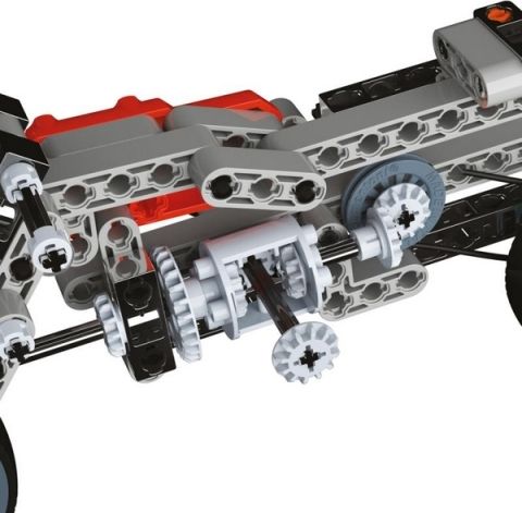 Mechanická laboratoř - Motorka a formule, 130 dílků - obrázek 5