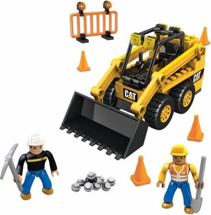 MEGA BLOKS - CAT - Stavební stroje - stavebnice Bobcat - obrázek 1