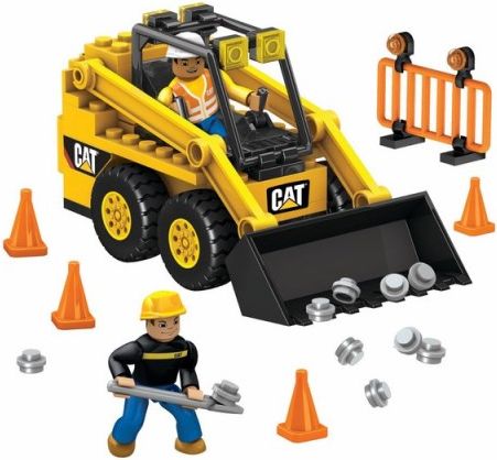 MEGA BLOKS - CAT - Stavební stroje - stavebnice Bobcat - obrázek 2