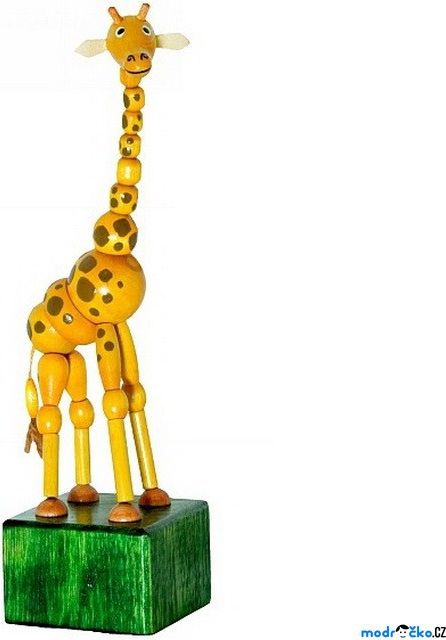 Mačkací figurka - Žirafa Johana (Detoa) - obrázek 1