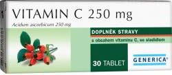 Generica Vitamin C 250 mg 30 tablet - obrázek 1