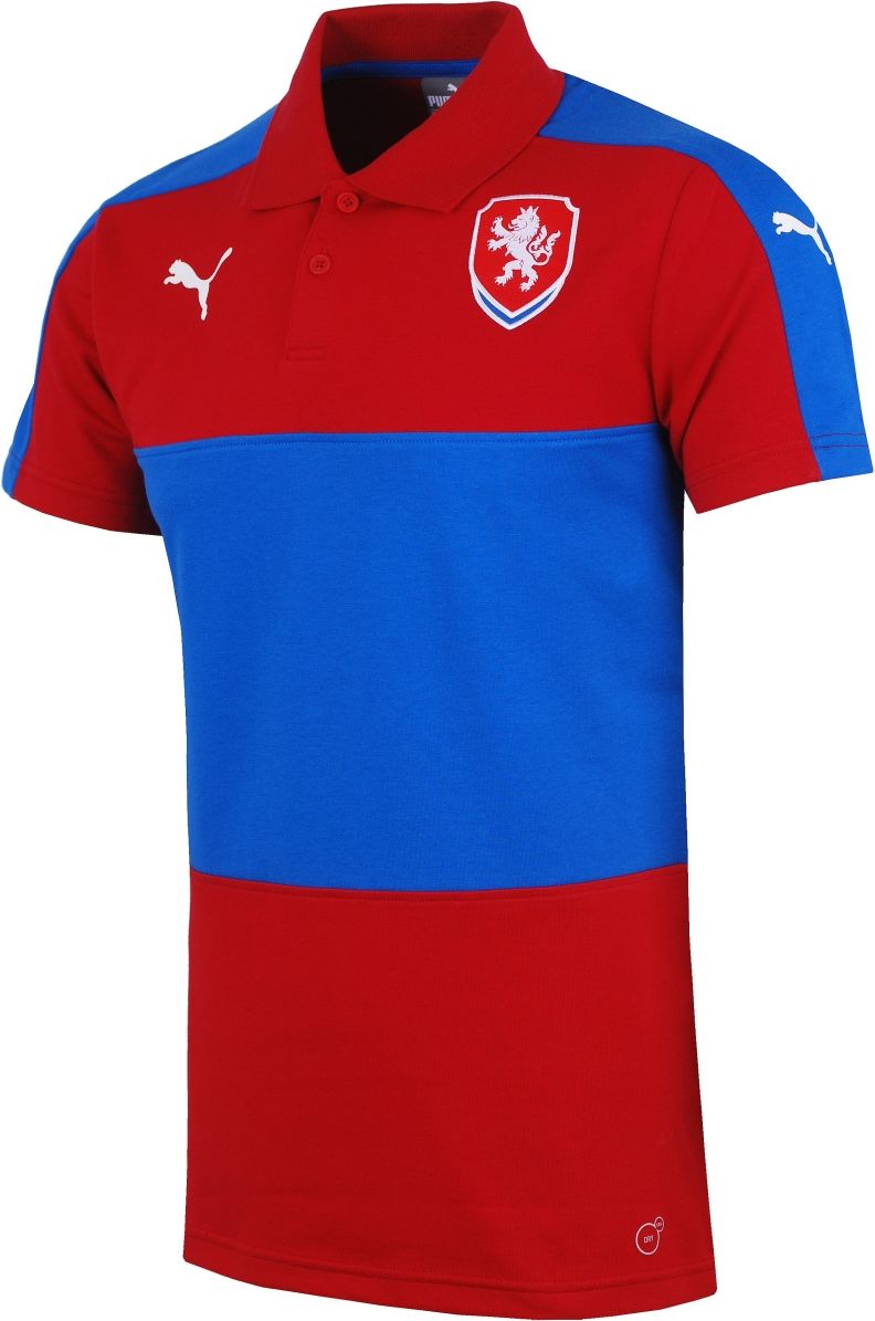 Puma Czech Republic Casuals Polo červená XL - obrázek 1