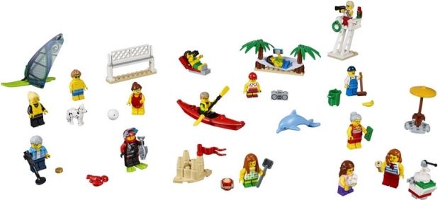 Lego City 60153 Sada postav - Zábava na pláži - obrázek 2