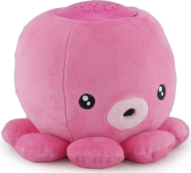 BABY MONSTERS Night Partners Noční lampička – chobotnice růžová - obrázek 2