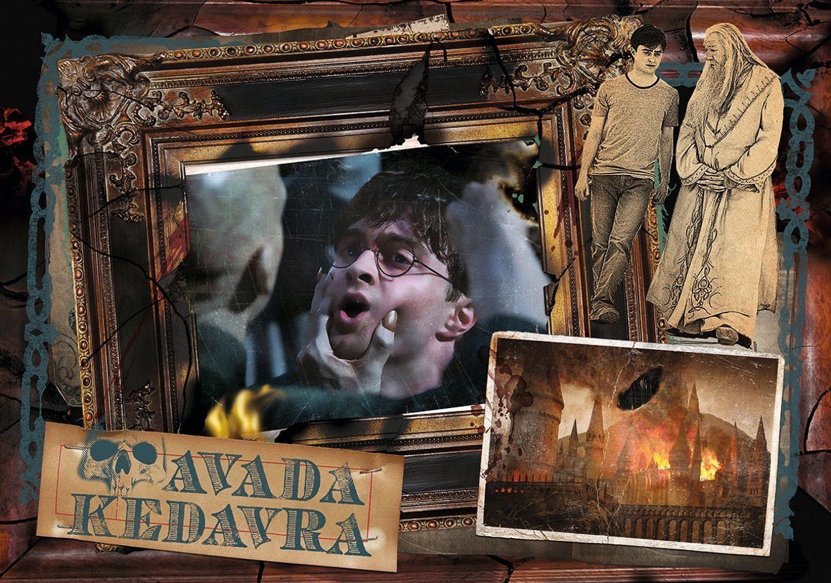 Puzzle Harry Potter: Avada Kedavra 1000 dílků - obrázek 1