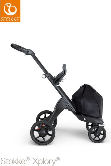 Stokke Podvozek Xplory® V6 Black, černé madlo - obrázek 1