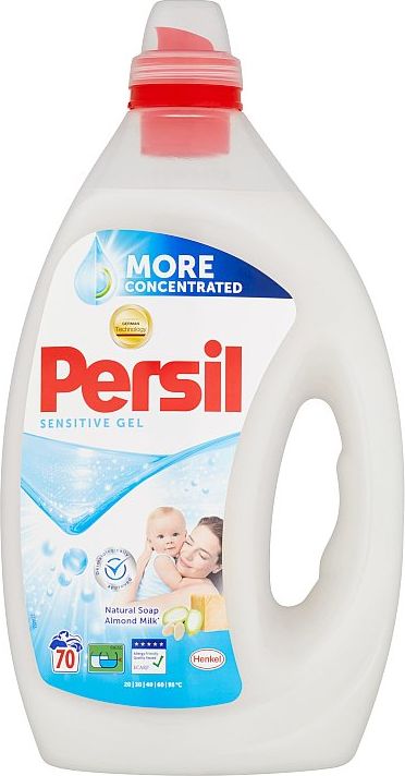 Persil gel 70 pracích dávek Sensitive 3,5 L - obrázek 2