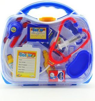 Teddies Doktorská sada 16ks plast v plastovém kufříku 30x27x7,5cm - obrázek 4