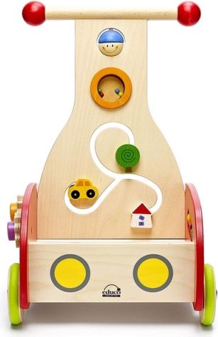 Hape Chodítko Auto, červené-POŠKOZENÝ OBAL! - obrázek 2