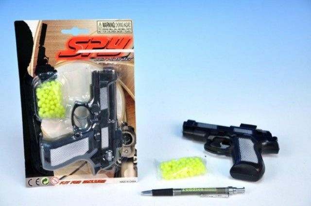 Pistole na kuličky 15cm s kuličkami - obrázek 1