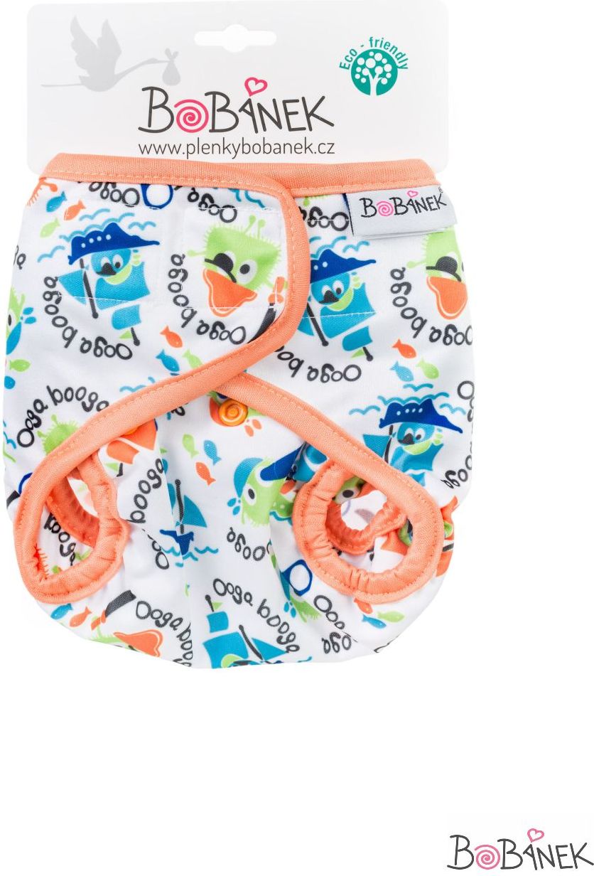 Bobánek Svrchní kalhotky na suchý zip - Piráti - obrázek 1
