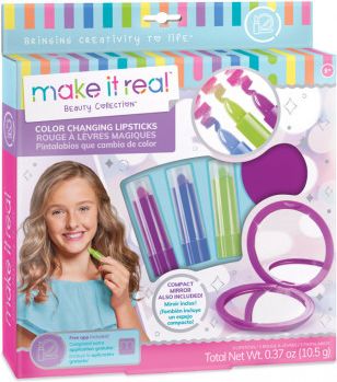 MAKE IT REAL Lesky na rty měnící barvu - obrázek 1