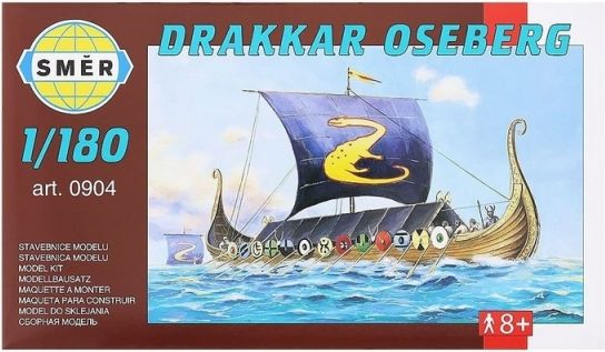 Model Drakkar Oseberg 1:180 - obrázek 1