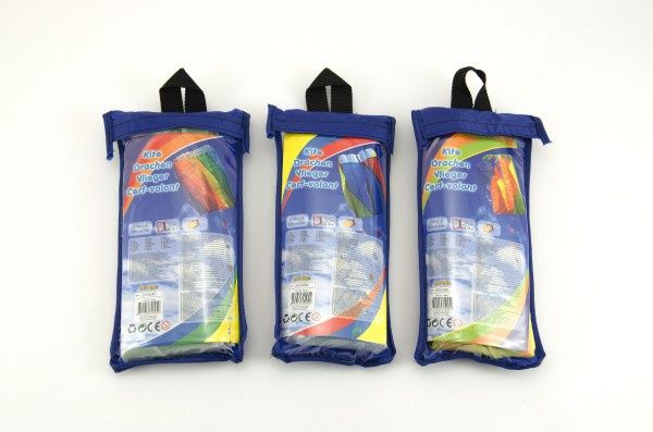 Teddies Drak létající nylon 60x51cm asst 3 druhy v plastovém sáčku - obrázek 2
