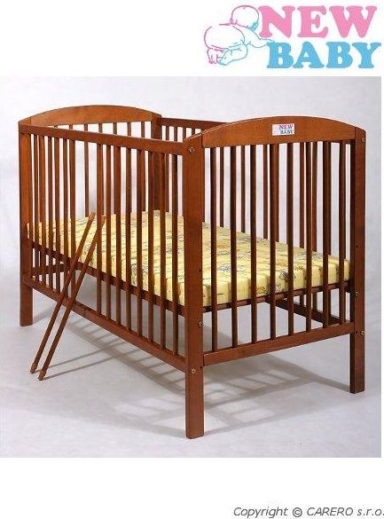 Buková postýlka NEW BABY Juliet - teak - obrázek 1