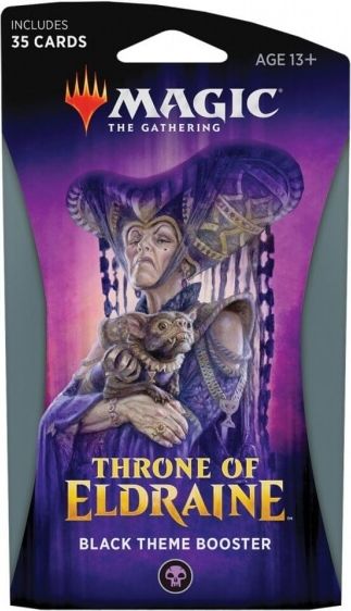Wizards of the Coast Magic the Gathering Throne of Eldraine Theme Booster - Black - obrázek 1